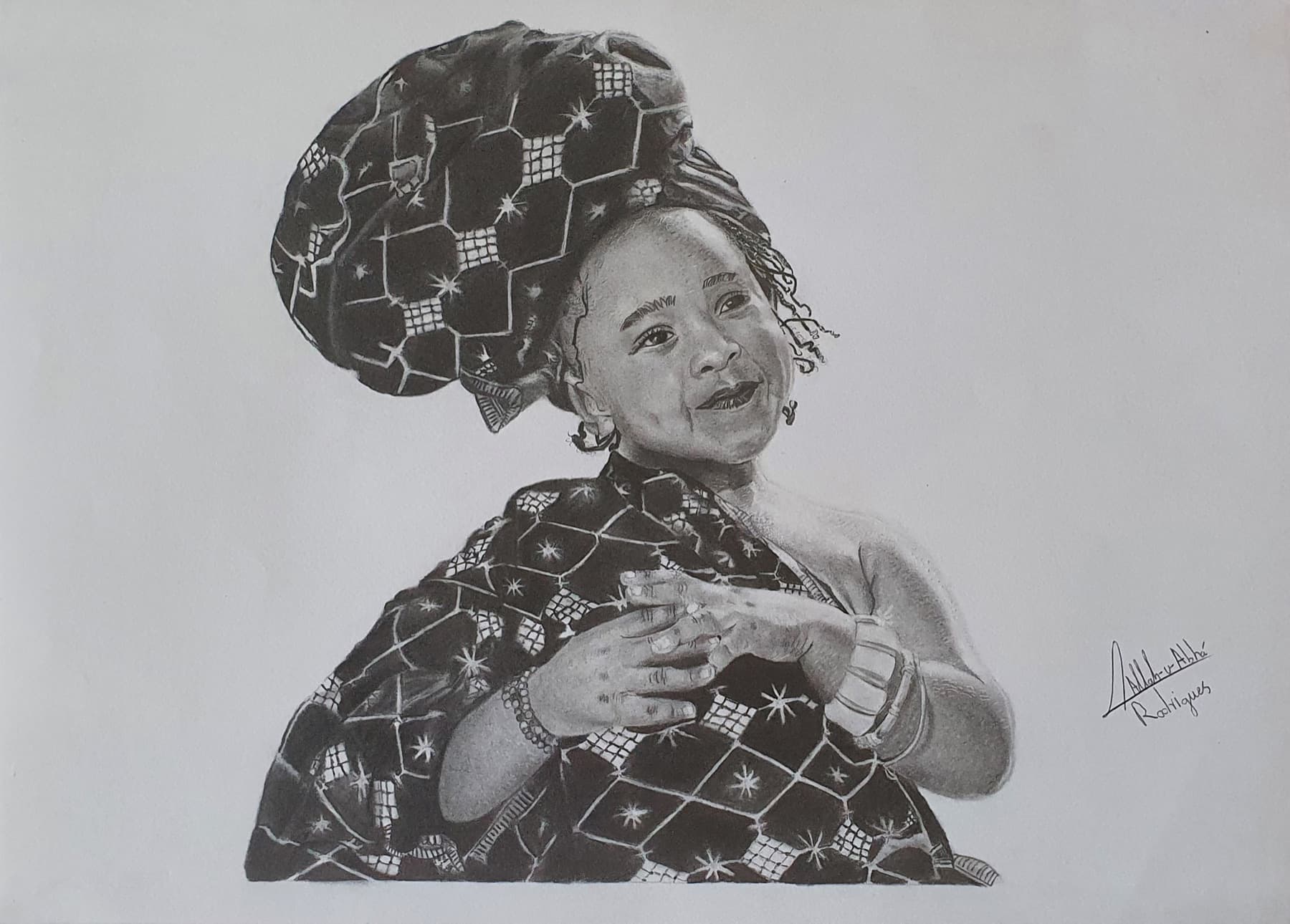 Capulana — pencil, 2020