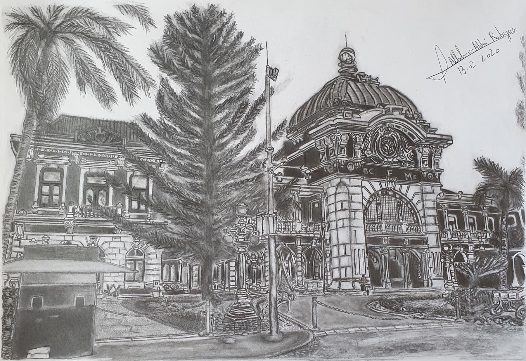 Mozambique Railways — pencil, 2020