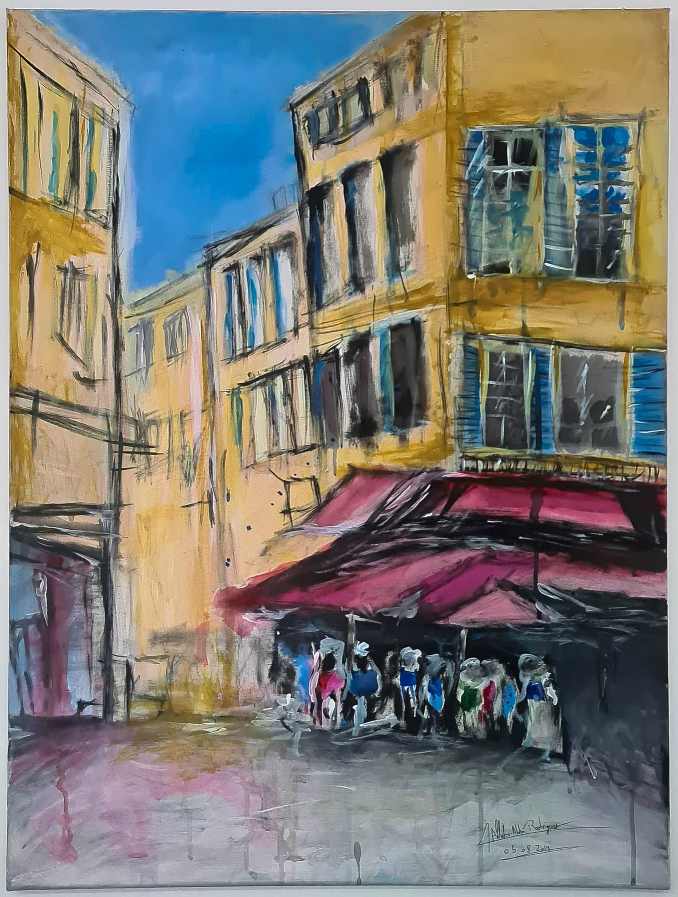Soft Mornings — acrylic on canvas, 2019