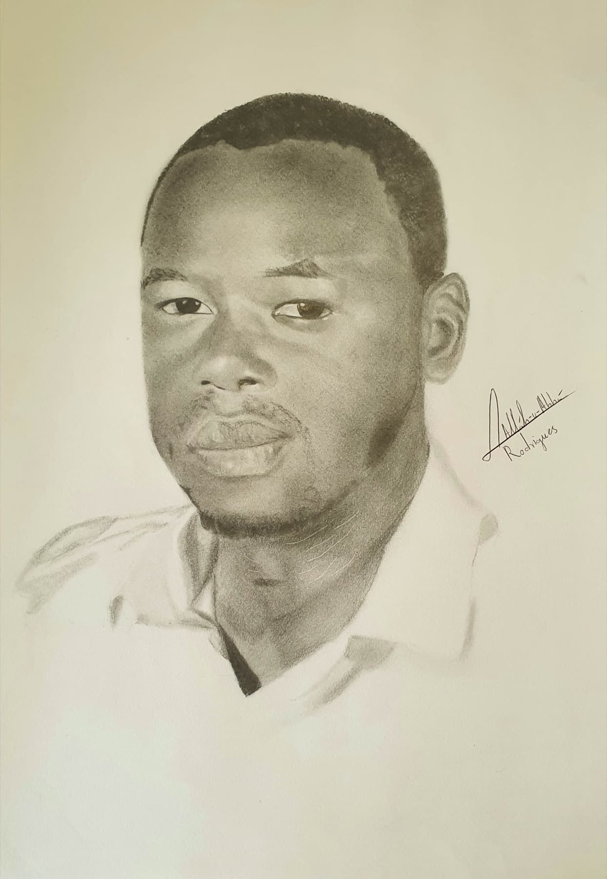Soldier — pencil, 2019